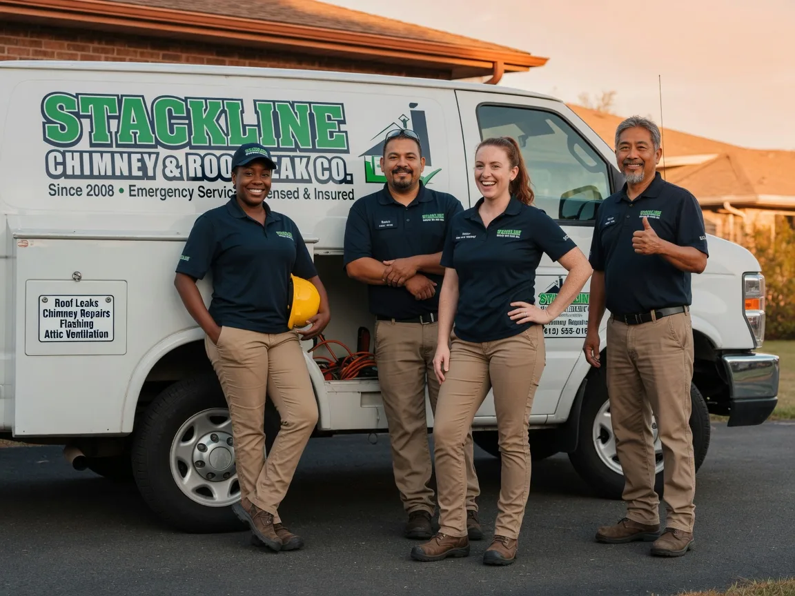 Chimney flashing repair company in Whitewater, KS